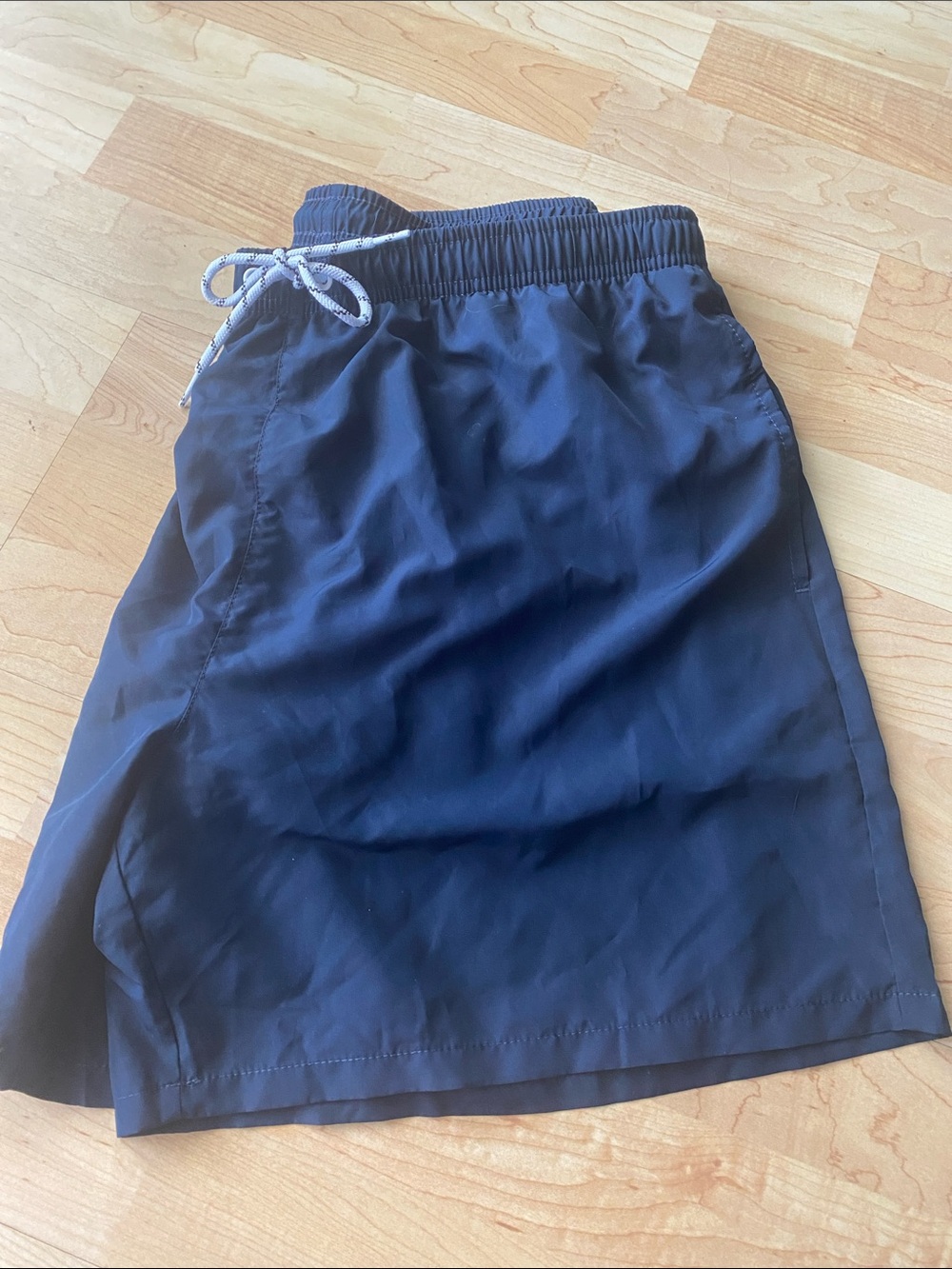 Men's Athletic Navy Drawstring 5” inseam Shorts